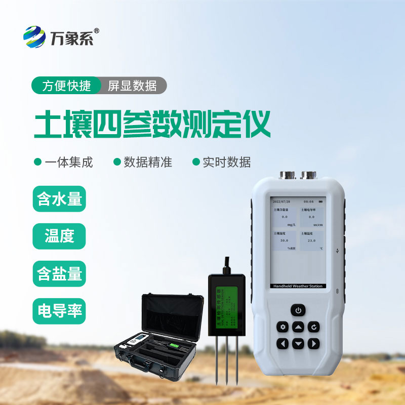 讀懂土壤的“隨身工具”——土壤溫濕度鹽分電導(dǎo)率測(cè)定儀