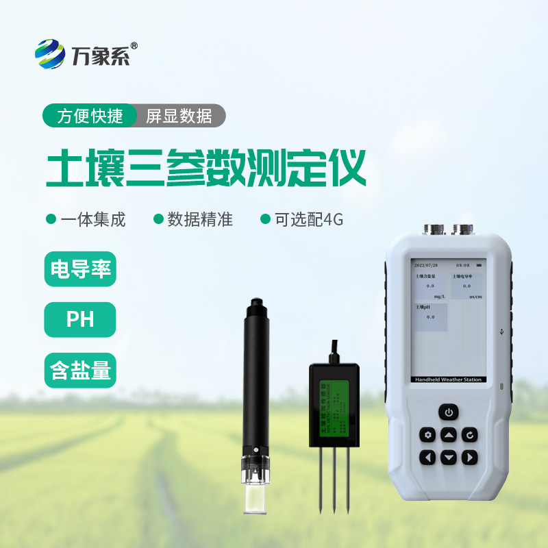 告別送檢等待！土壤溫濕度鹽分速測儀田間地頭就能測土壤